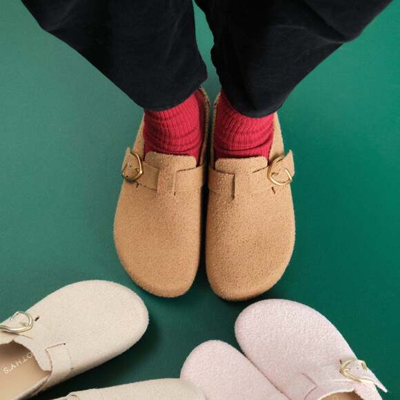 Rothy's wren boucle buckle clog - size 7 - NWT - Picture 3 of 3